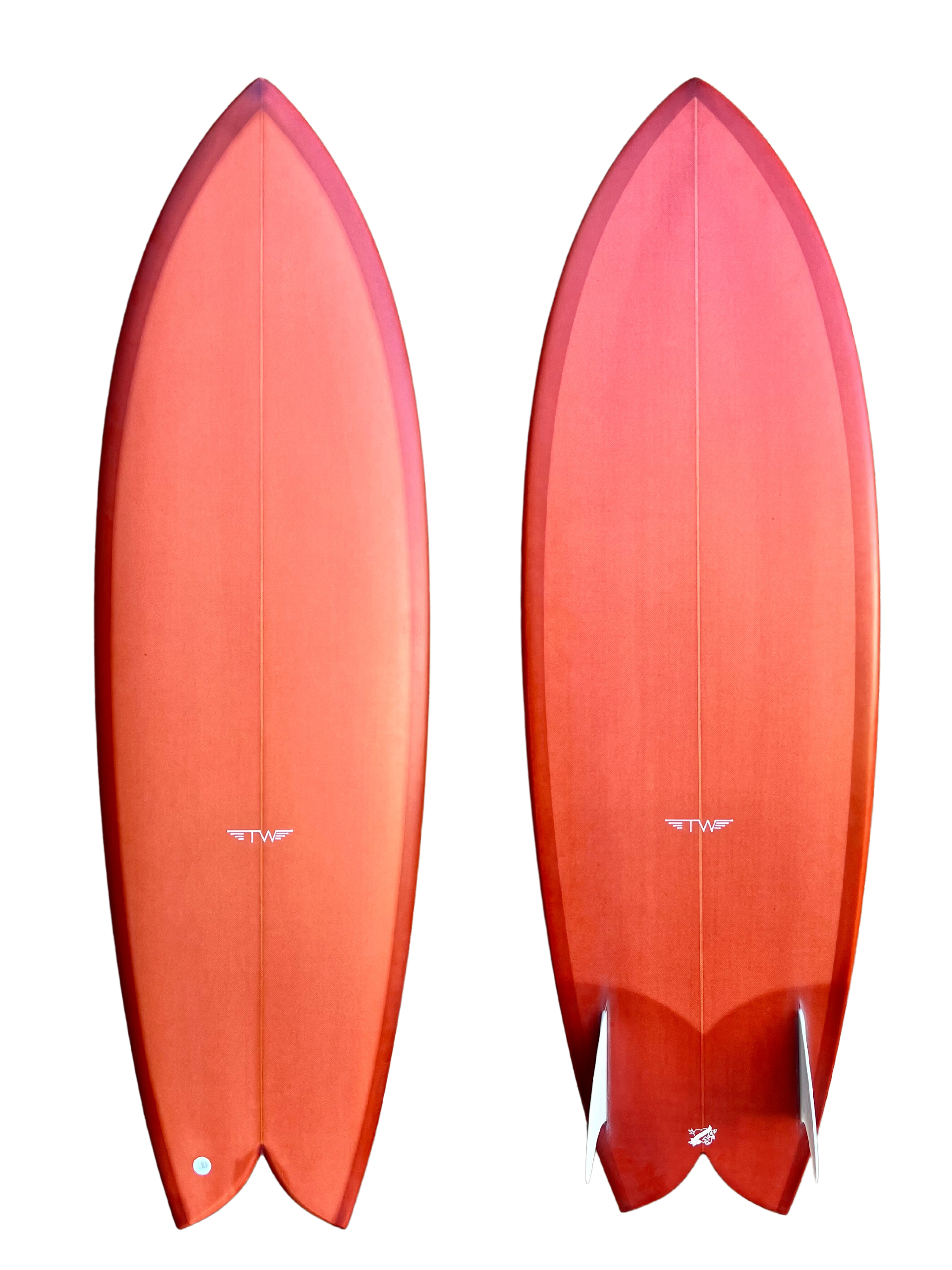 Tyler Warren Surfboards Dream Fish 5'8