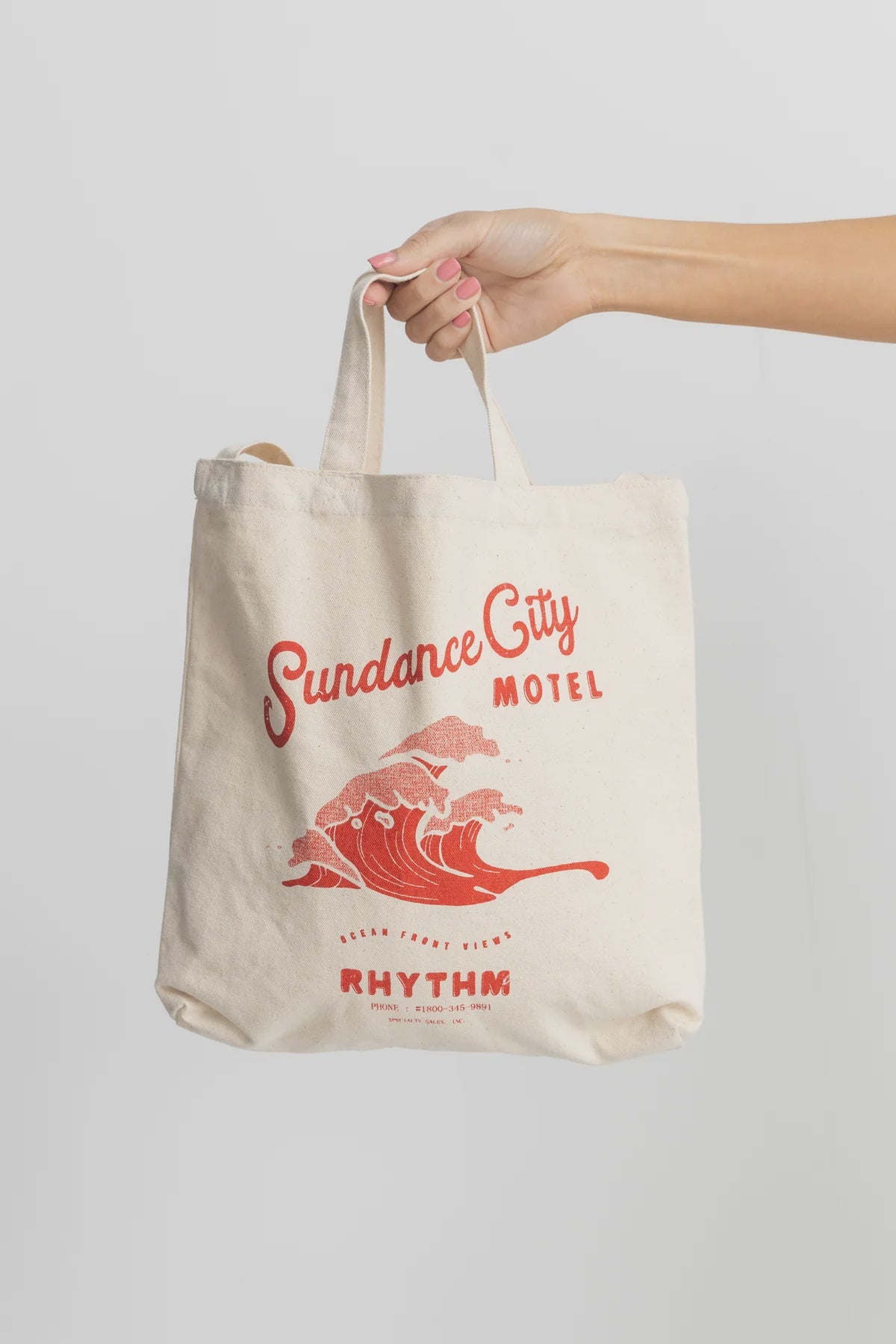 Motel Record Tote Bag - Natural