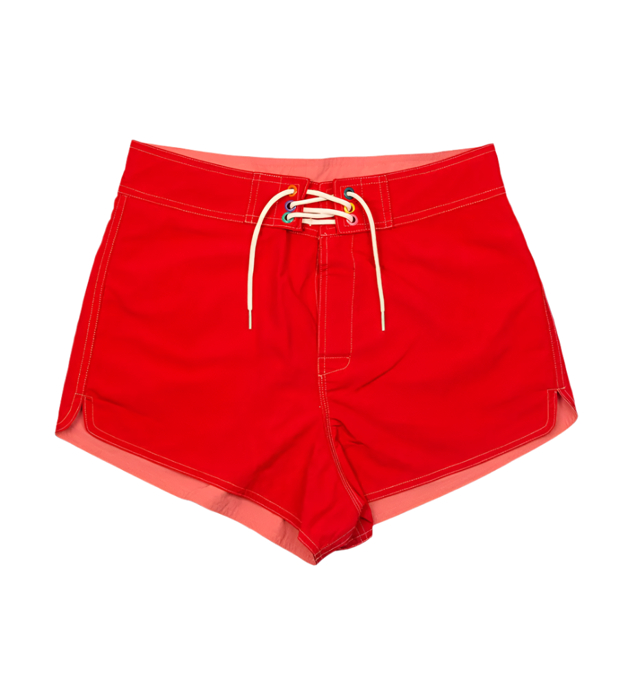 Wild Things Surf Short 12" (Red/Coral) | Keel Surf & Supply