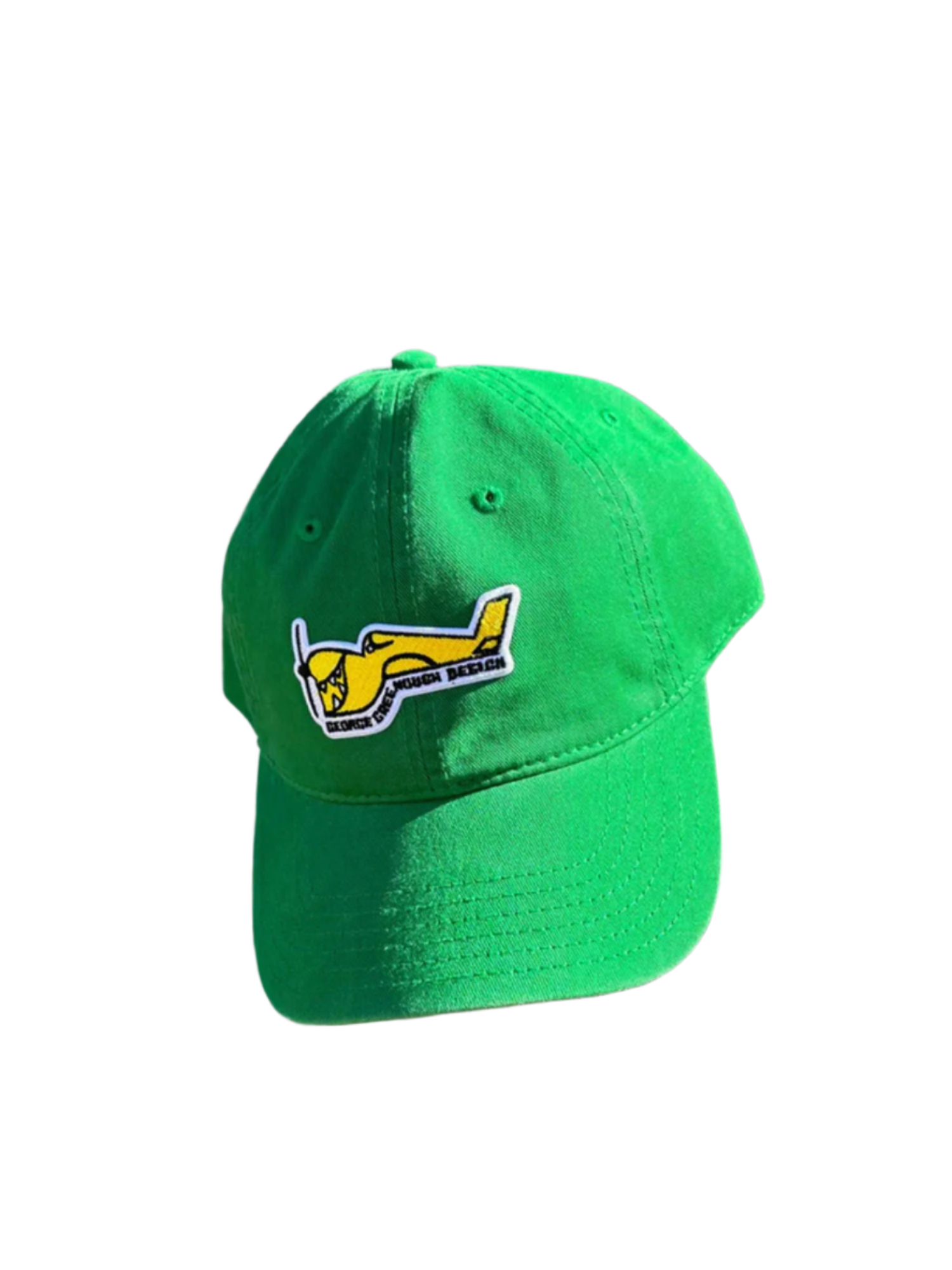 Greenough Airplane Logo Dad Hat Kelly - Green