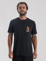 Roark Nomads Premium Tee - Black | Keel Surf & Supply