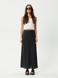 Afends Lilo - Maxi Skirt - Black | Keel Surf & Supply