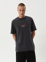 Afends Ember - Retro Fit Tee - Charcoal | Keel Surf & Supply