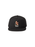 Roark Station Snapback Hat - Black / Enjoy Bird | Keel Surf & Supply