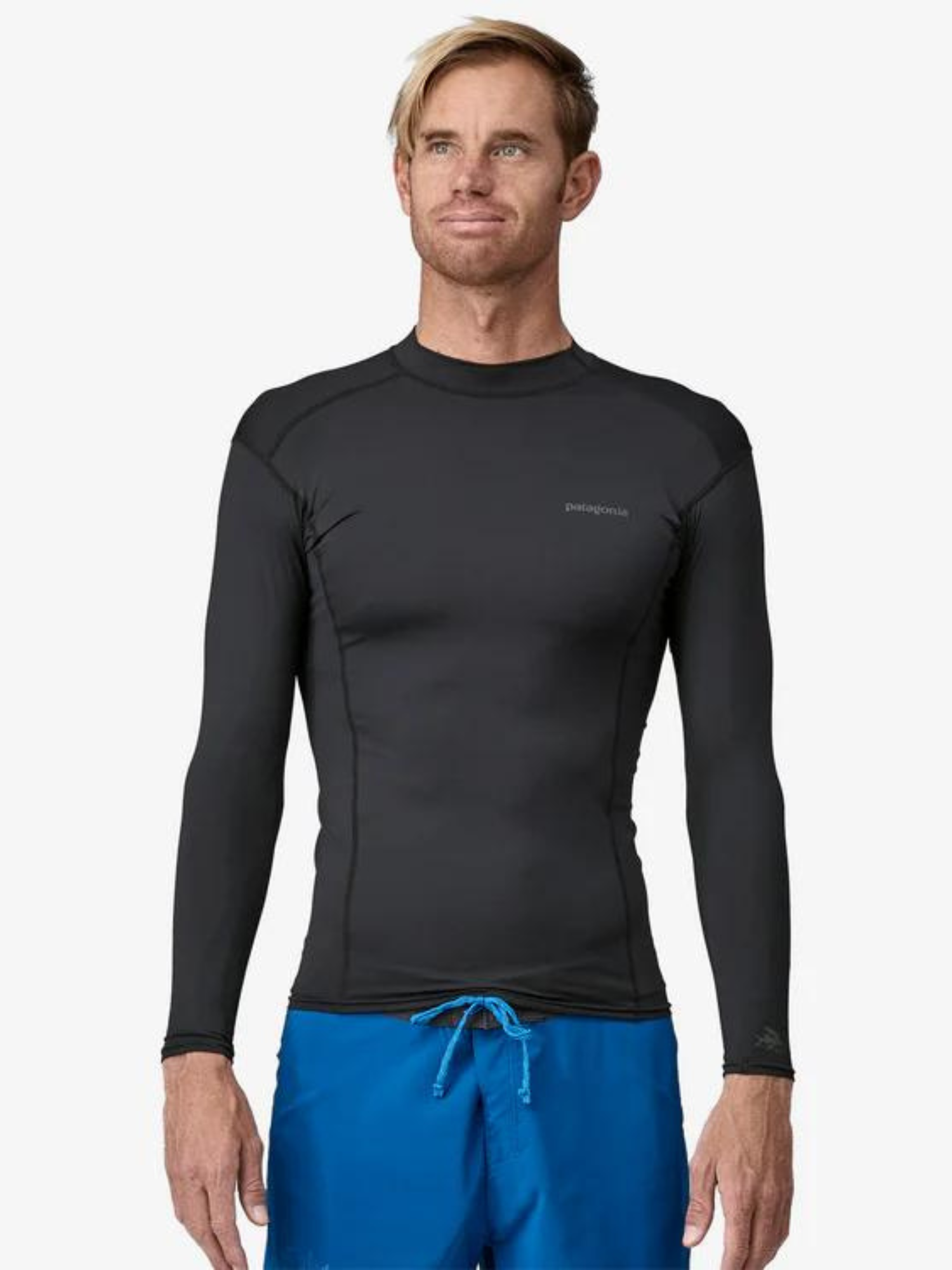 Patagonia Men's Long-Sleeved RØ® Top - Ink Black | Keel Surf & Supply