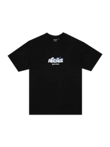 Afends Chem Trails - Recycled Retro Fit Tee - Black | Keel Surf & Supply