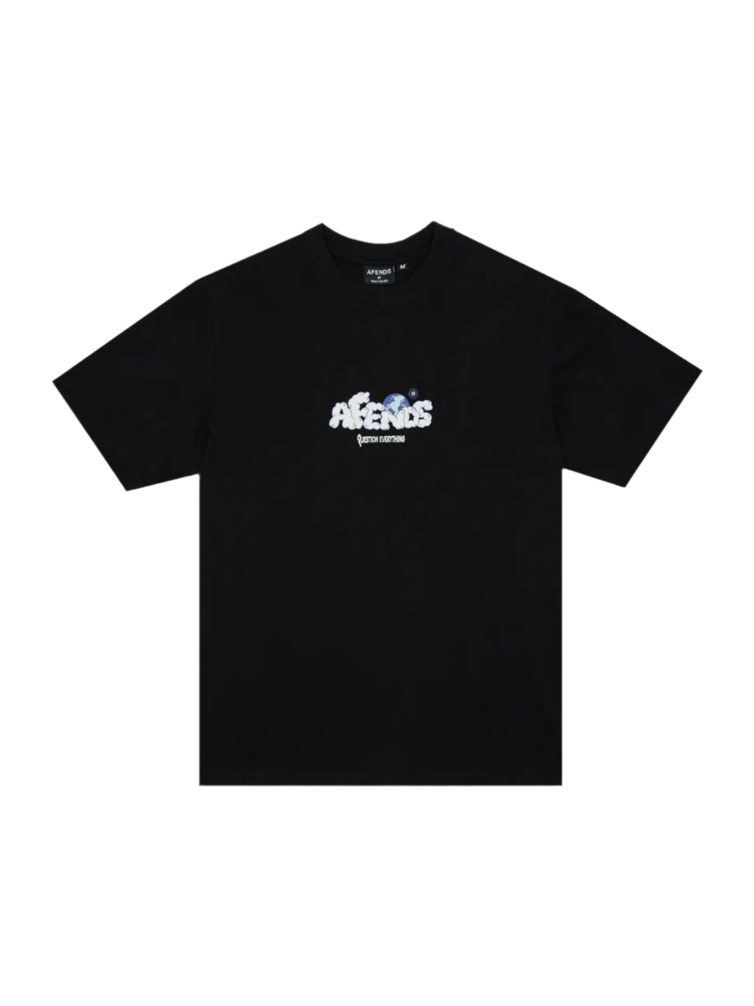 Afends Chem Trails - Recycled Retro Fit Tee - Black | Keel Surf & Supply