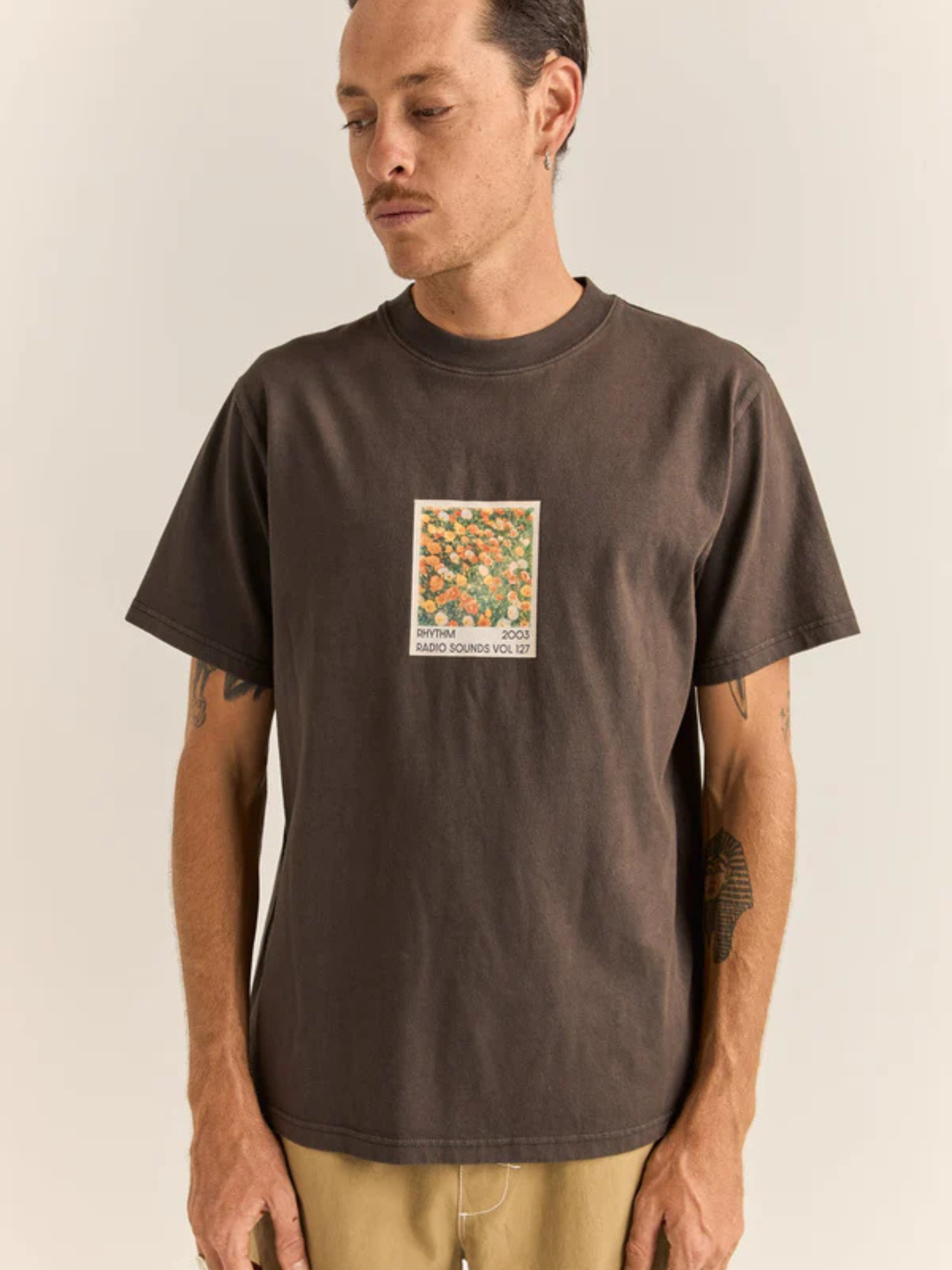 Rhythm Vol127 Vintage Ss T-Shirt - Vintage Black | Keel Surf & Supply