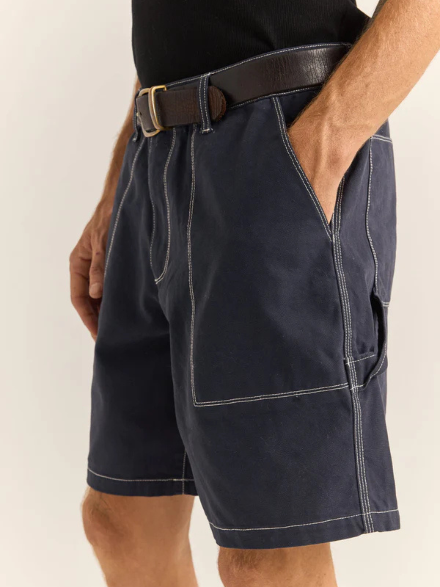 Rhythm Carpenter Canvas Short - Indigo | Keel Surf & Supply