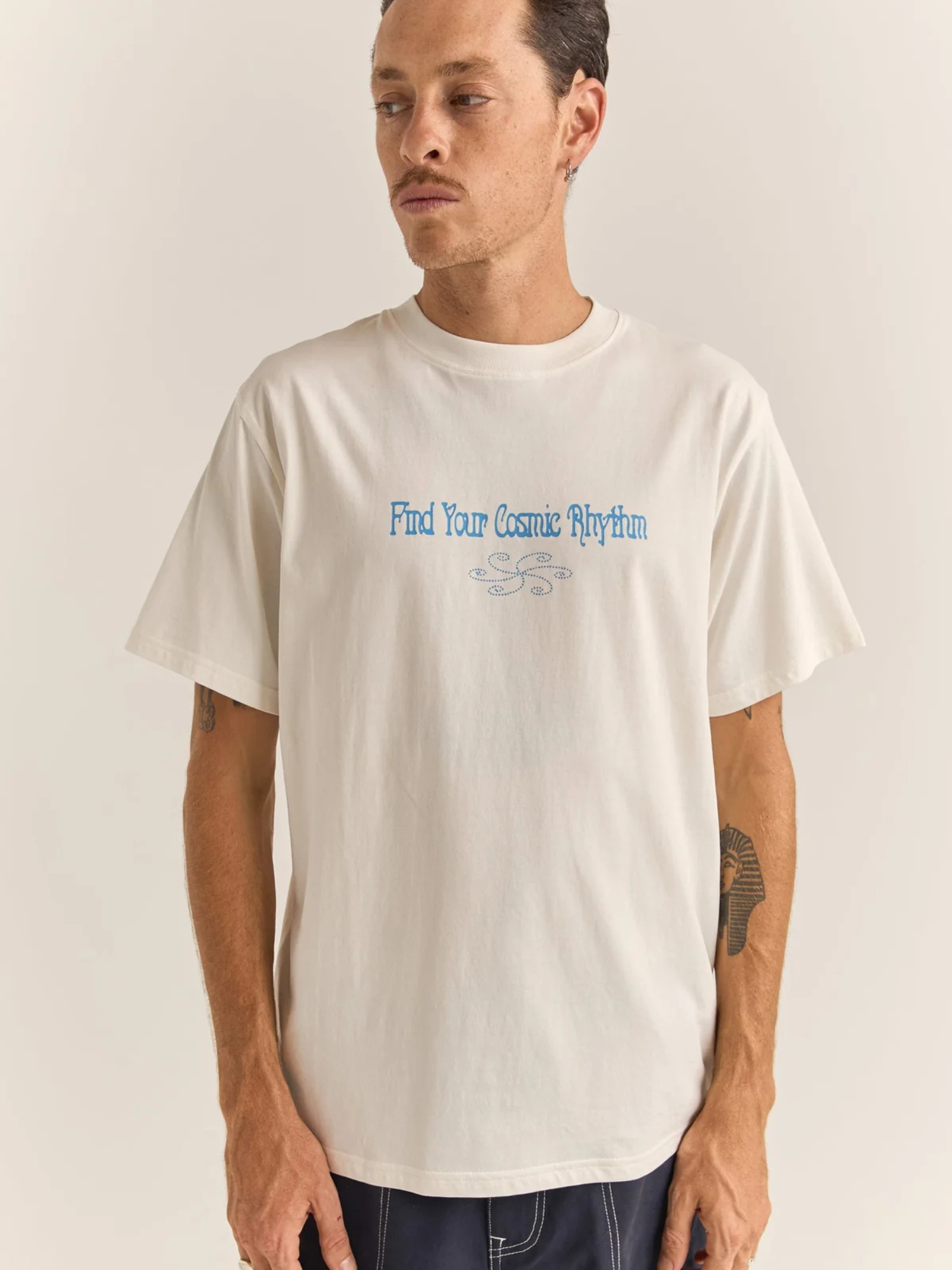 Rhythm Star Vintage Ss T-Shirt Vintage - White | Keel Surf & Supply