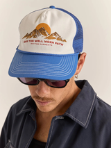 Rhythm Hills Trucker Cap - Vintage Blue | Keel Surf & Supply