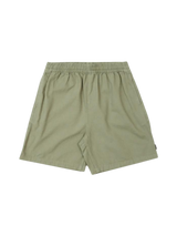 Afends Ninety Eights Recycled Oversized Short 20 Inch - Olive | Keel Surf & Supply