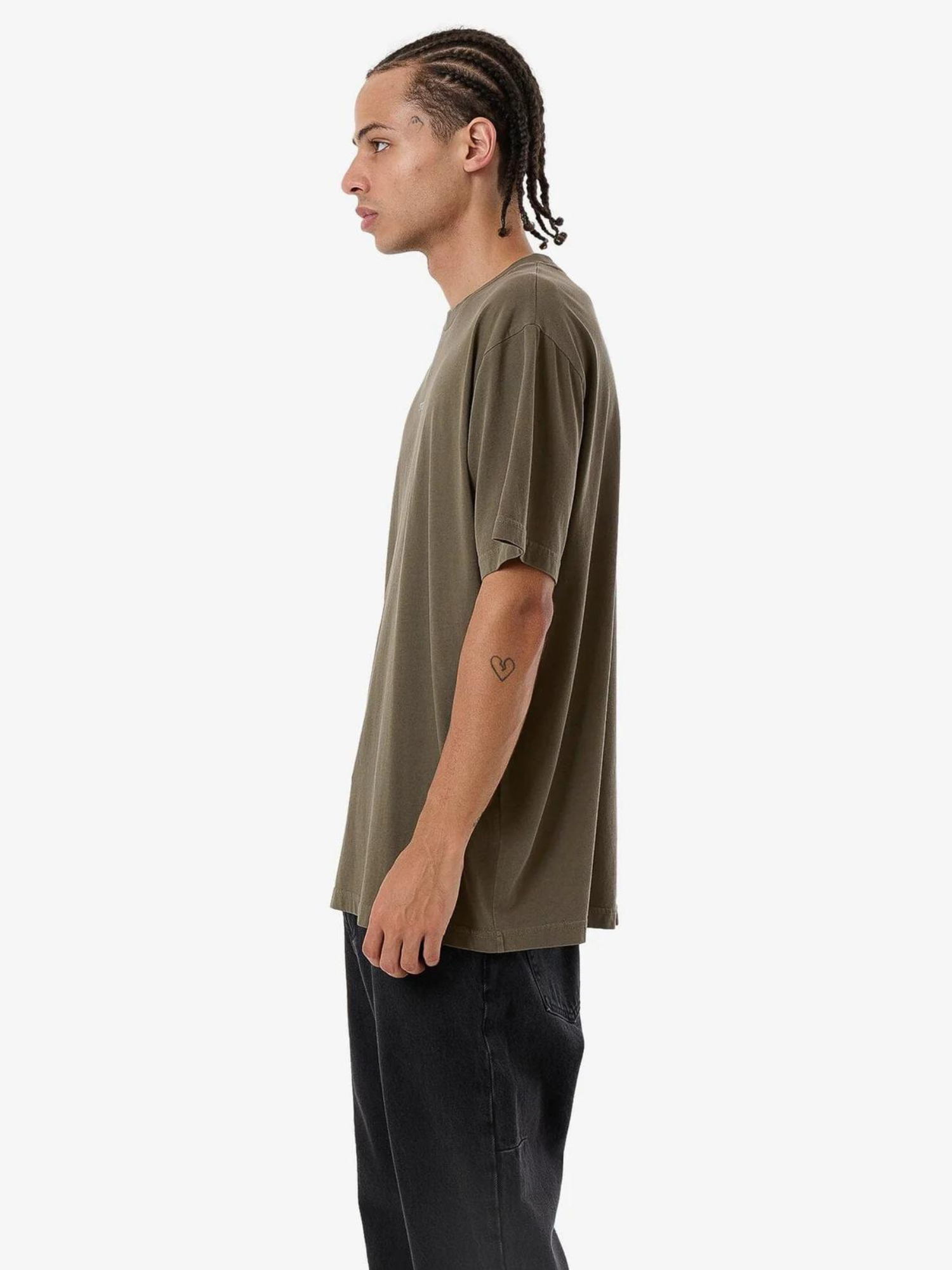 Thrills Minimal Thrills Merch Fit Tee - Tarmac | Keel Surf & Supply