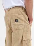 Worship Podium Cord Cargo Short - Faded Khaki | Keel Surf & Supply