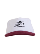 Worship Cherub Cord Hat - Cream - Wine | Keel Surf & Supply