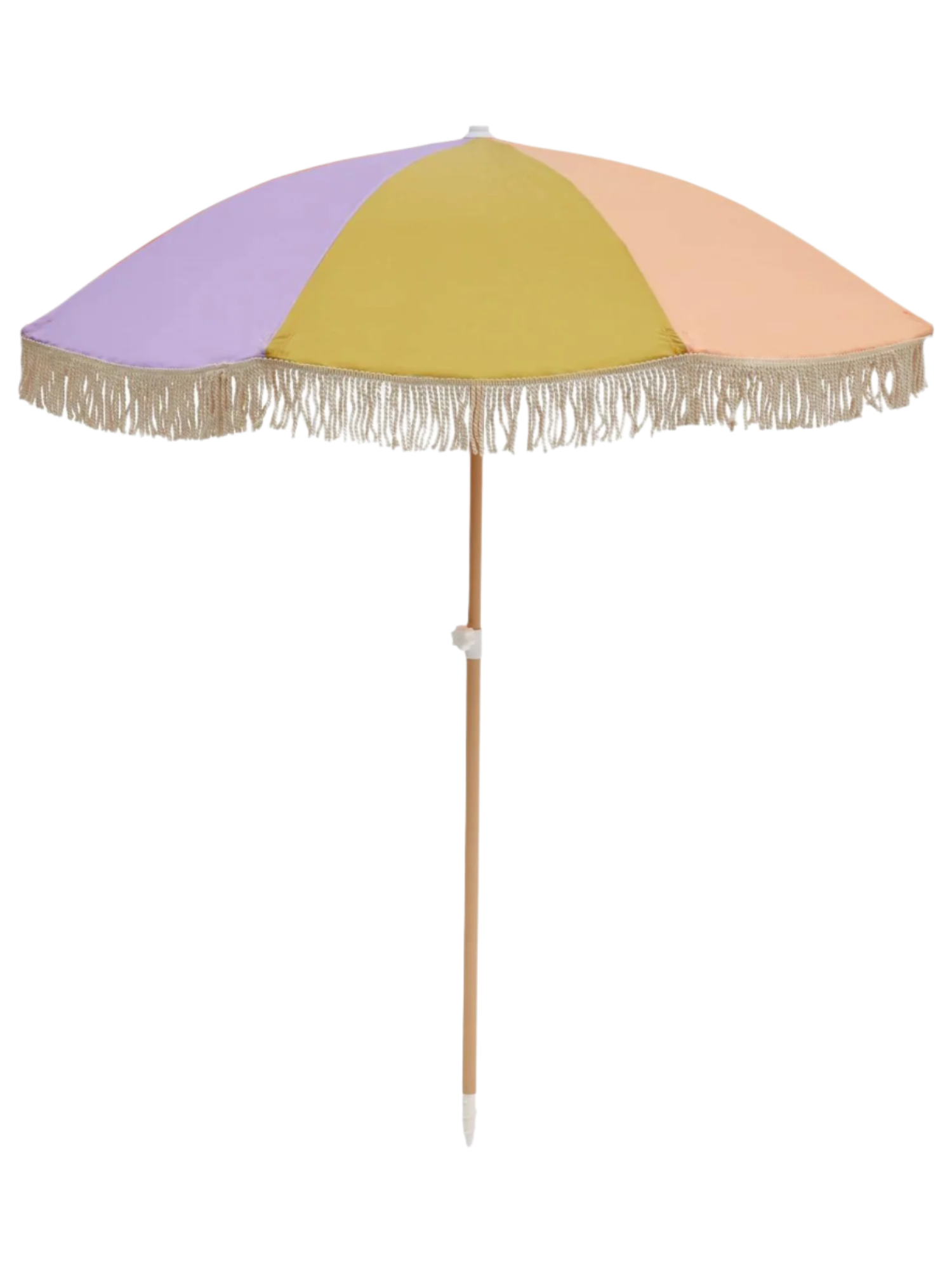 Salty Shadows Beach Umbrella ~ Peaches | Keel Surf & Supply