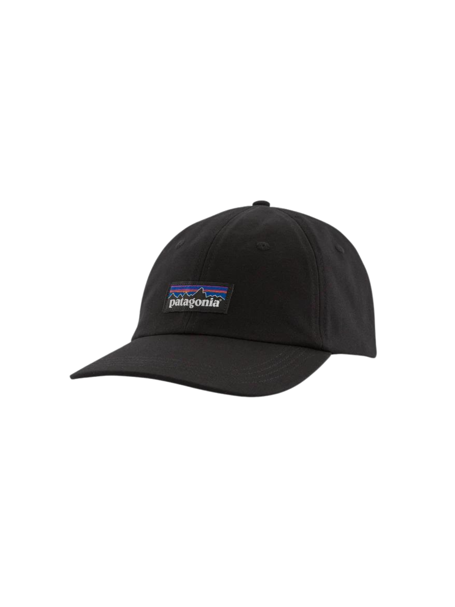 Patagonia P-6 Label Trad Cap - Black | Keel Surf & Supply