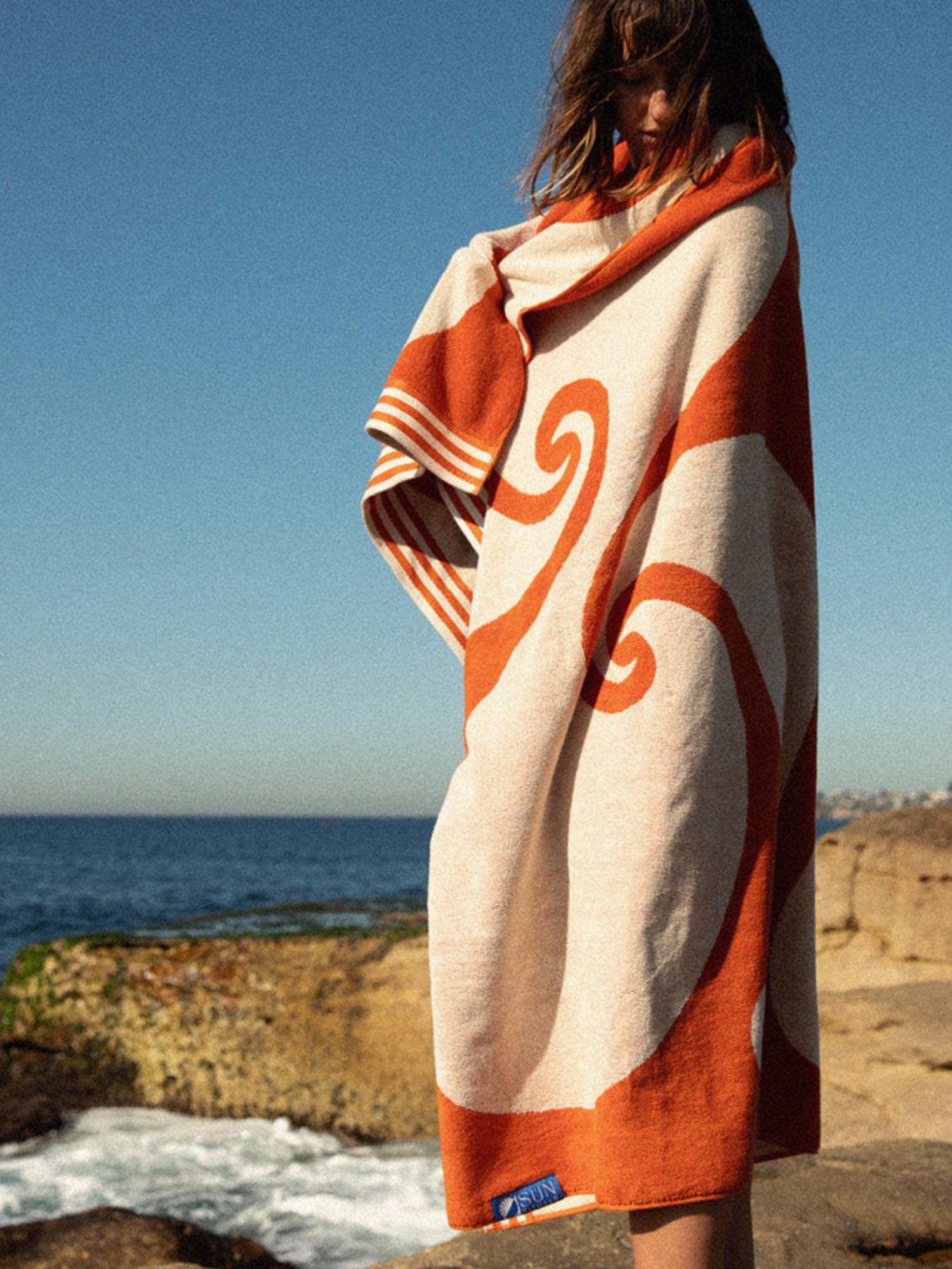 Sun Rituals Florence Towel - Orange | Keel Surf & Supply