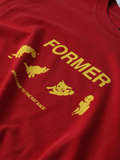 Former Kitty Litter T-Shirt - Washed Red | Keel Surf & Supply