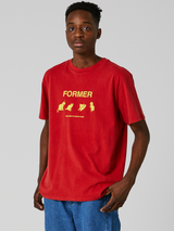 Former Kitty Litter T-Shirt - Washed Red | Keel Surf & Supply