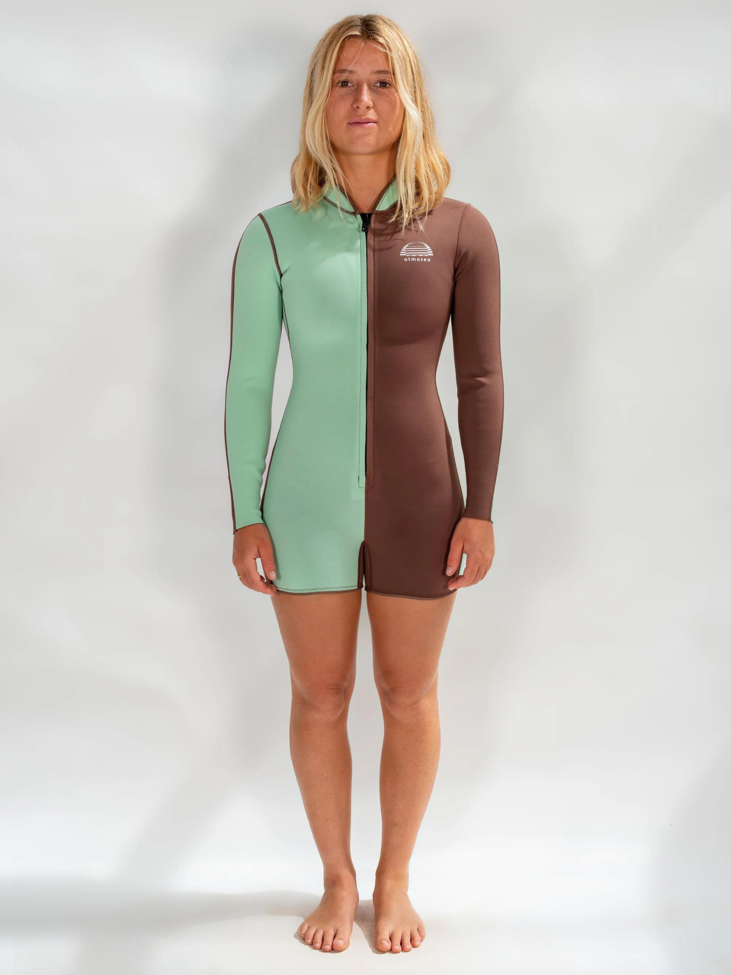 Atmosea Mint Slice Spring Suit Front Zip | Keel Surf & Supply