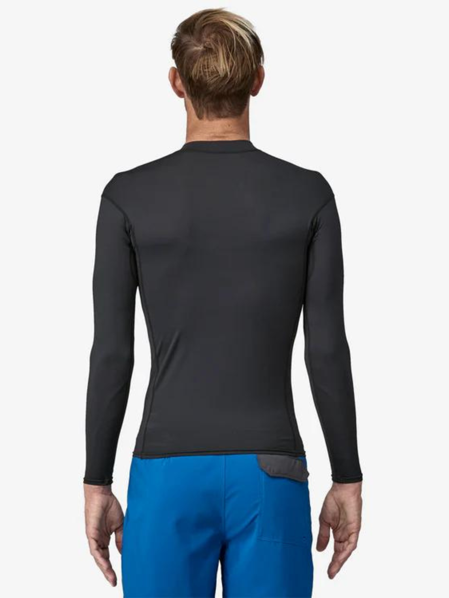 Patagonia Men's Long-Sleeved RØ® Top - Ink Black | Keel Surf & Supply