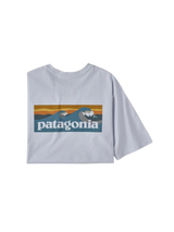 Patagonia Men's Boardshort Logo Pocket Responsibili-Tee® - White | Keel Surf & Supply