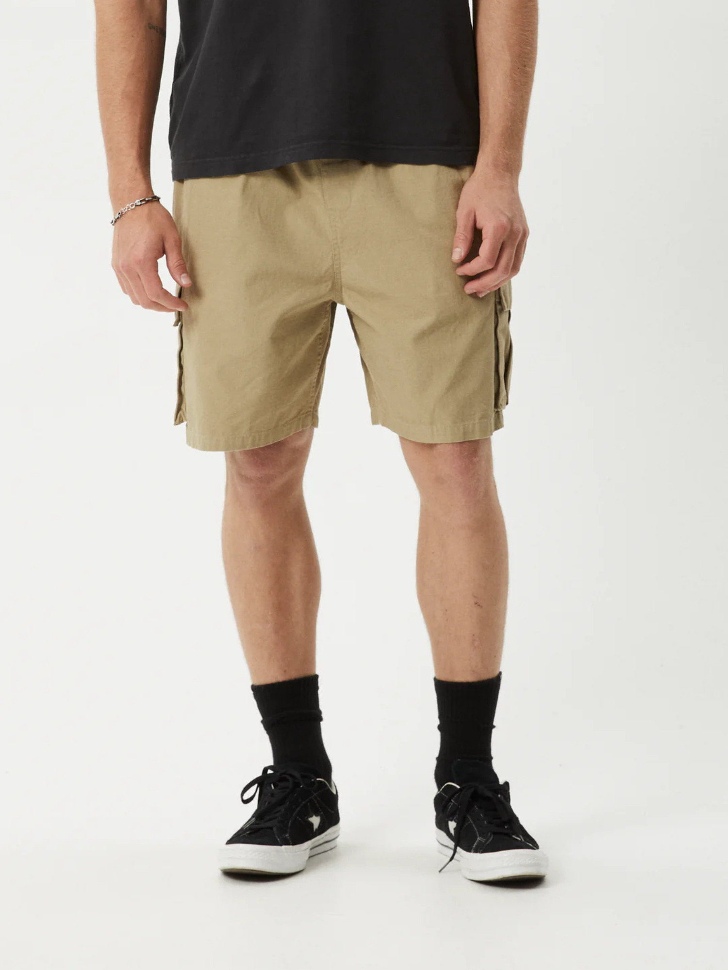 Afends Ripped Out 98 - Organic Oversized Cargo Short 22 Inch - Boa | Keel Surf & Supply