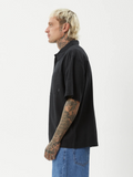 Afends Everyday Hemp Short Sleeve Shirt - Black | Keel Surf & Supply