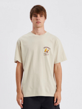 Critical Slide Bored Tee - Bone | Keel Surf & Supply