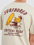 Critical Slide Bored Tee - Bone | Keel Surf & Supply