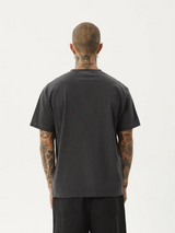 Afends Scorched Heavy Boxy Fit Tee - Stone Black | Keel Surf & Supply