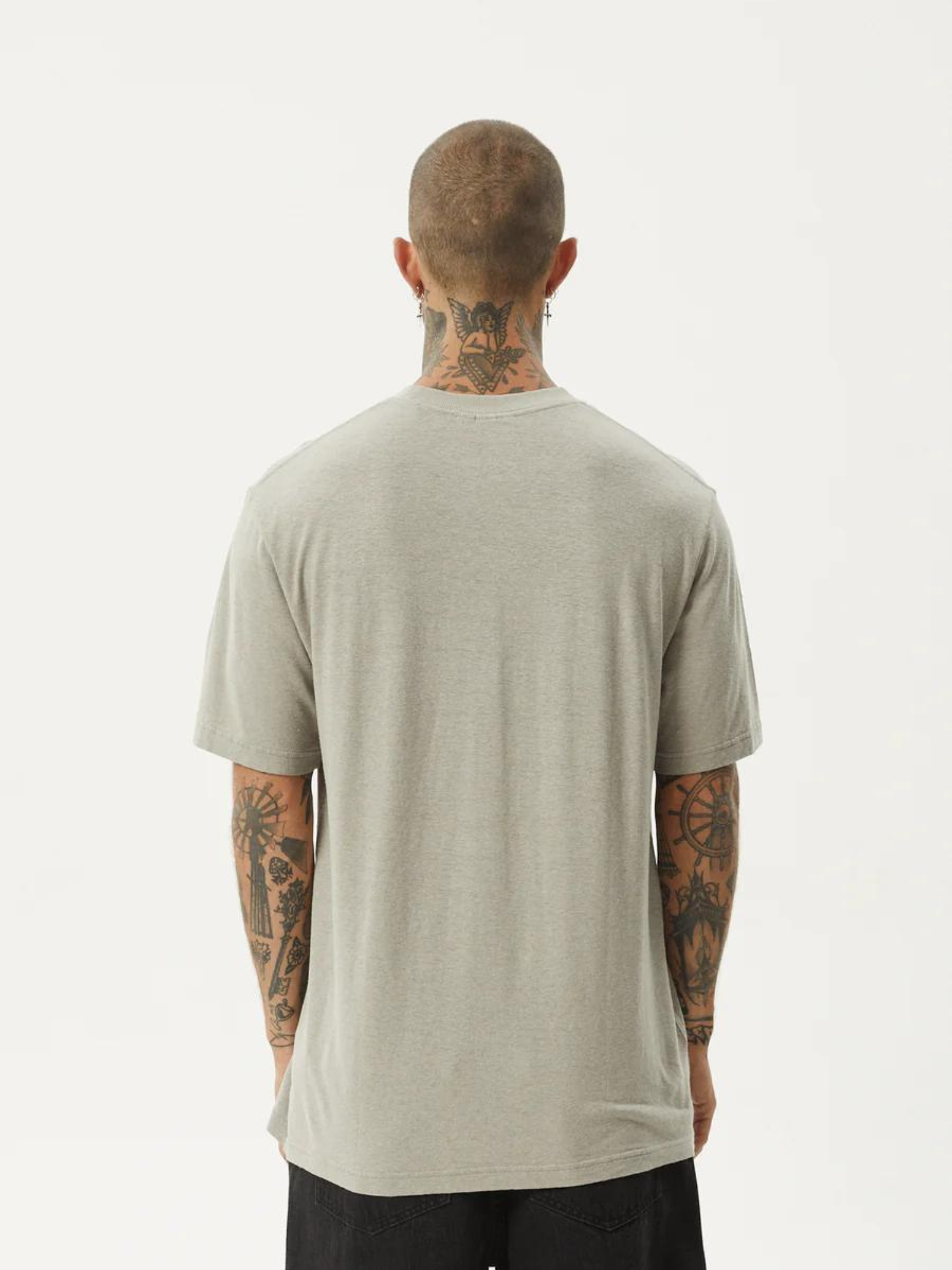 Afends Fruiting - Hemp Retro Fit Tee - Olive | Keel Surf & Supply