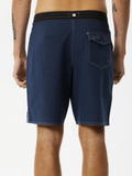 Afends Surf Related Hemp Fixed Waist Boardshort 20" - Navy | Keel Surf & Supply