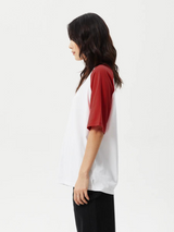 Afends Ryan Oversized Raglan Tee - Ketchup | Keel Surf & Supply