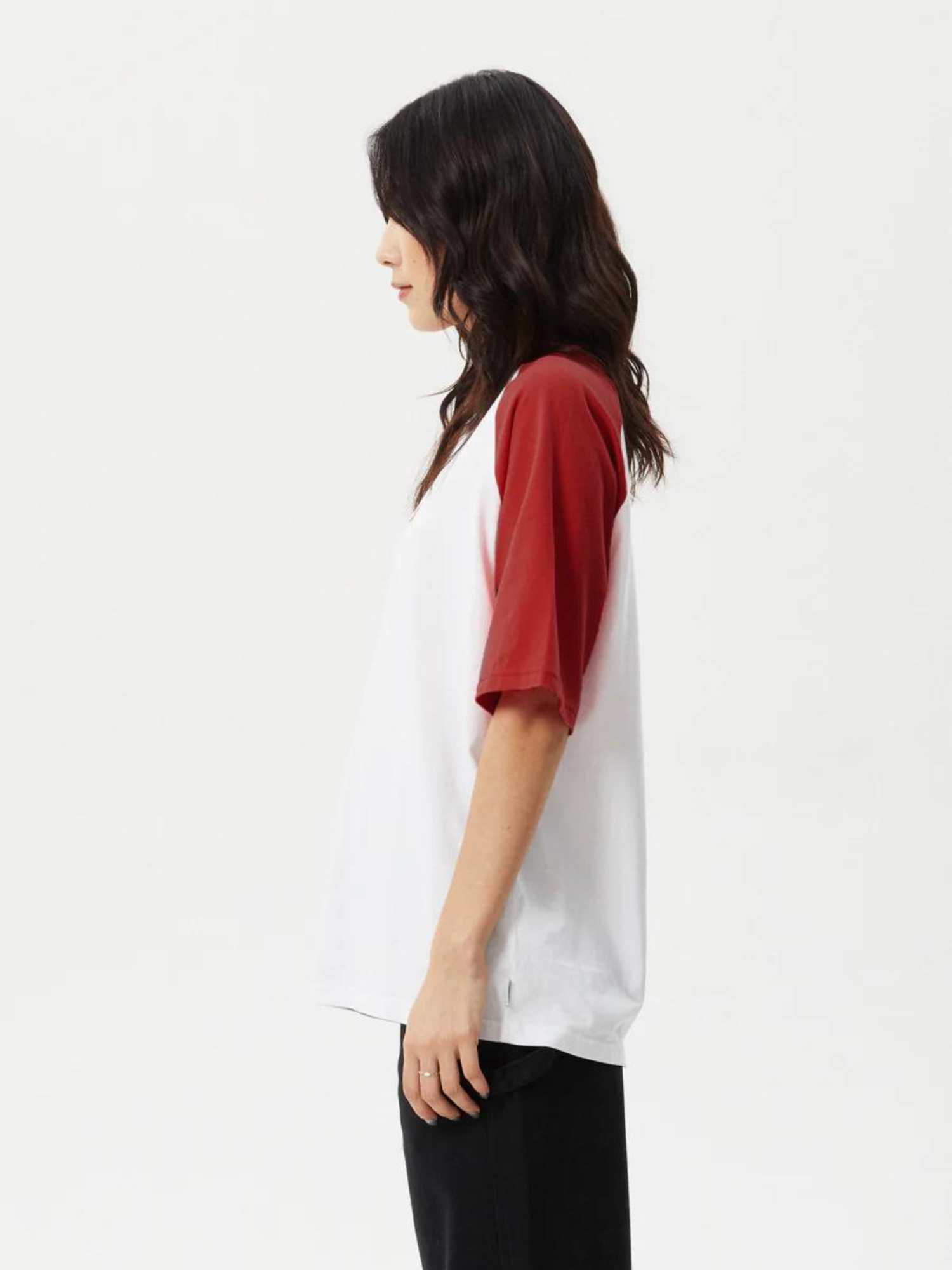 Afends Ryan Oversized Raglan Tee - Ketchup | Keel Surf & Supply