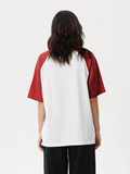 Afends Ryan Oversized Raglan Tee - Ketchup | Keel Surf & Supply