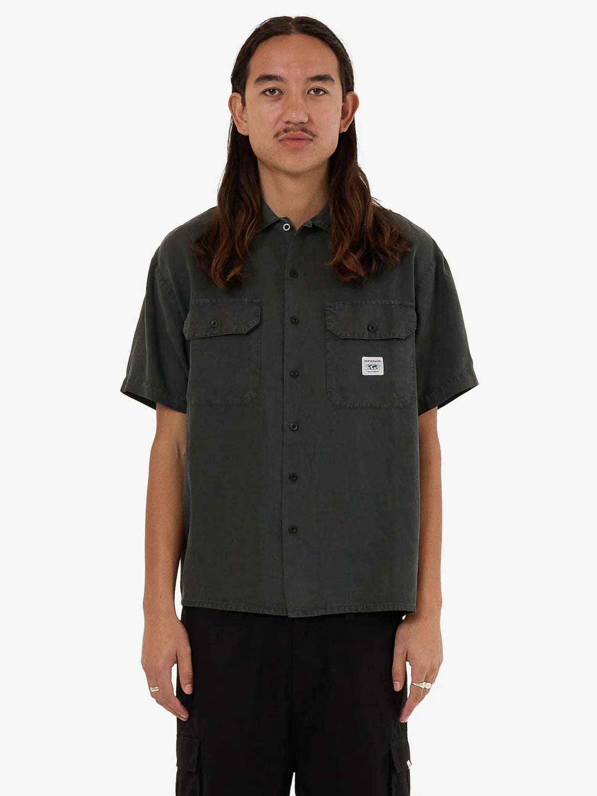 Service Work Shirt - Worn  Black