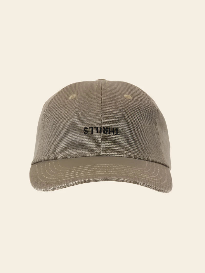 Minimal Thrills 6 Panel Cap -  Brindle