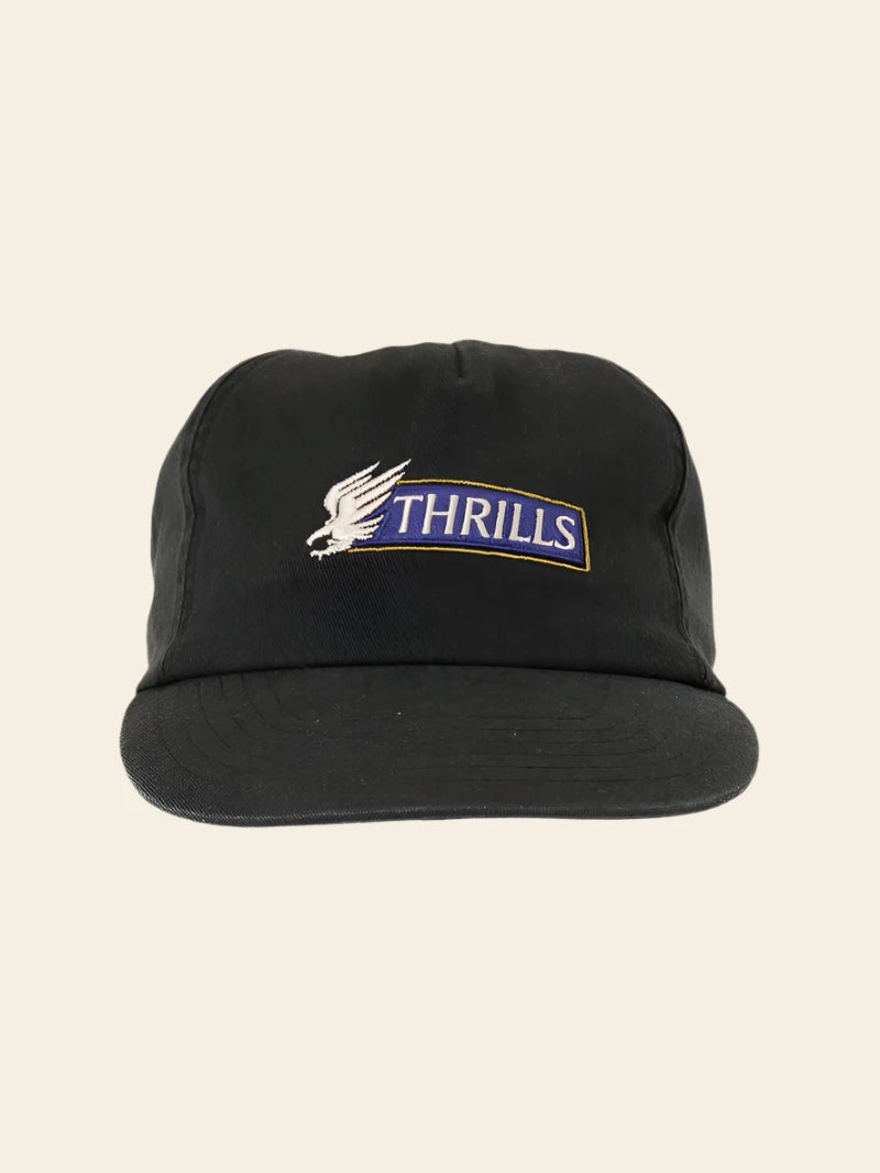 Thrills Allegiance 5 Panel Cap -  Black