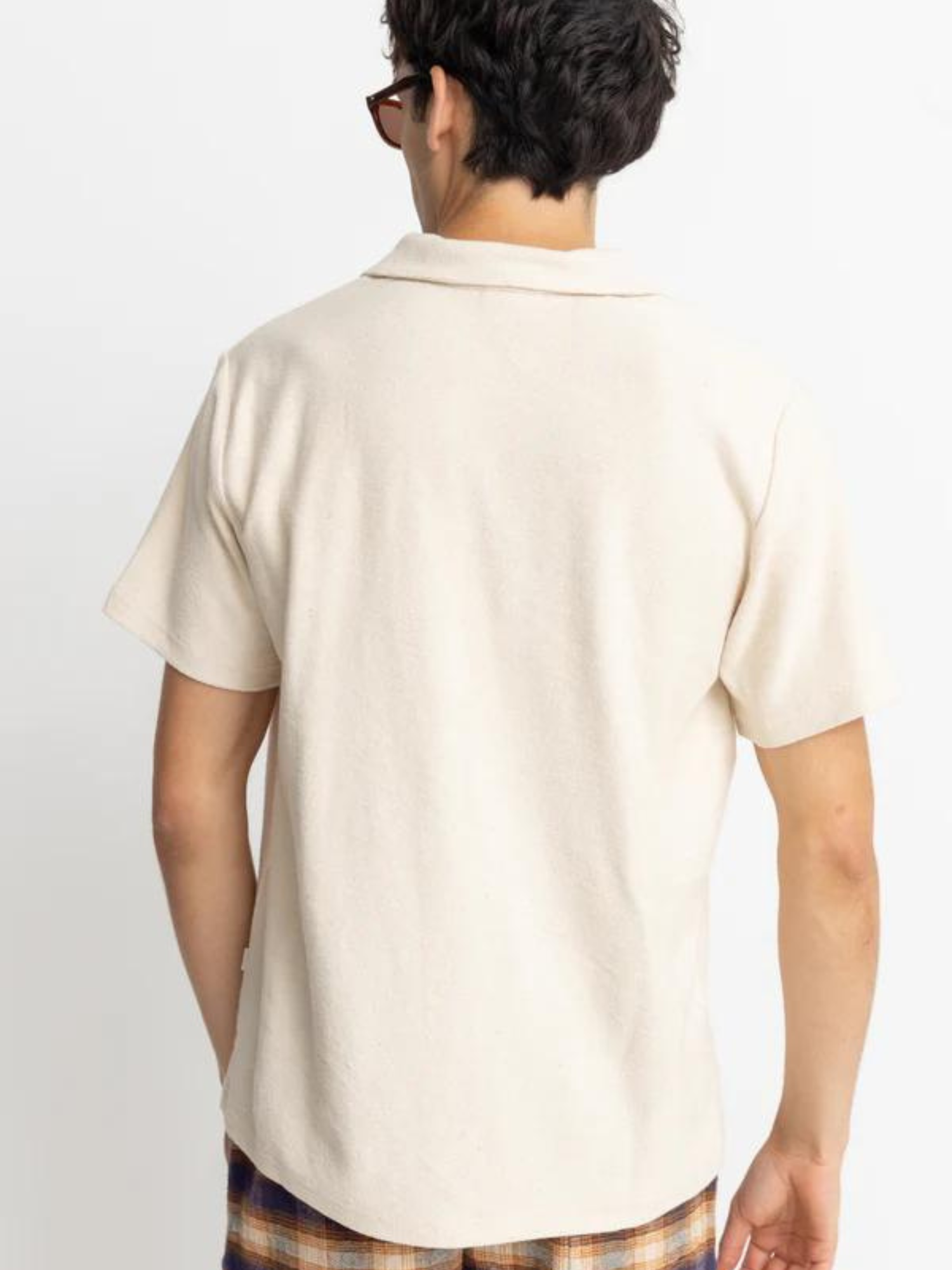 Rhythm Vintage Terry Polo - Natural | Keel Surf & Supply