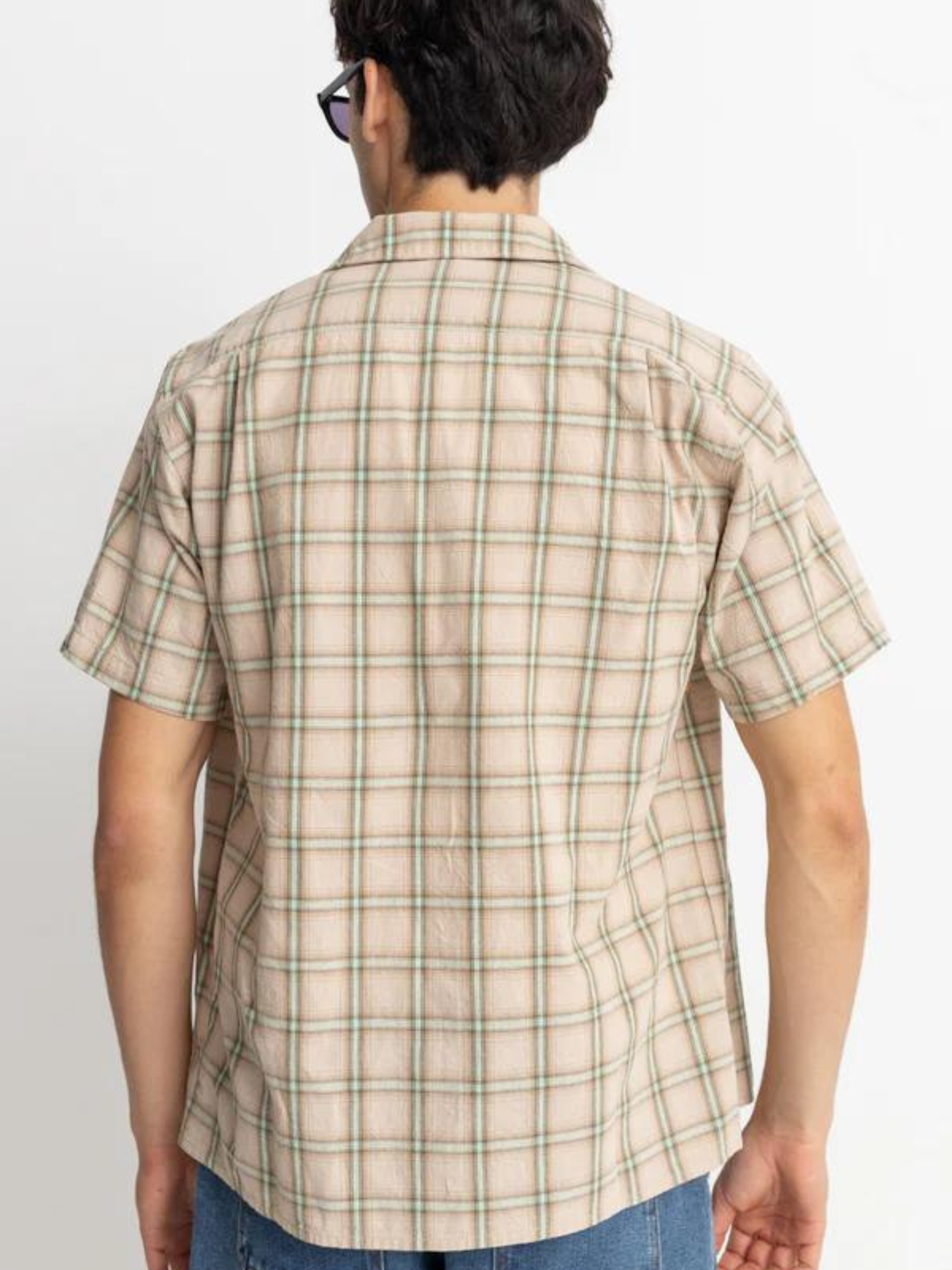 Rhythm Check SS Shirt - Sand | Keel Surf & Supply