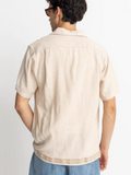 Rhythm Trim SS Shirt - Natural | Keel Surf & Supply