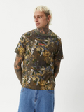 Afends Find Me Recycled Regular Tee Mens | Keel Surf & Supply