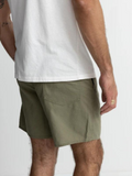 Rhythm Classic Linen Jam ~ Olive | Keel Surf & Supply