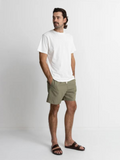 Rhythm Classic Linen Jam ~ Olive | Keel Surf & Supply