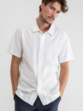 Rhythm Classic Linen SS Shirt - Vintage White | Keel Surf & Supply