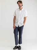 Rhythm Classic Linen SS Shirt - Vintage White | Keel Surf & Supply