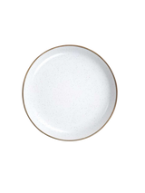 Barebones Enamel Salad Plate Set ~ Eggshell | Keel Surf & Supply