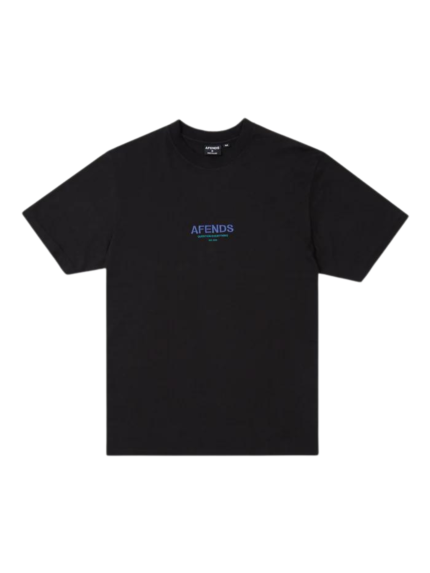 Afends Vinyl Retro Fit Tee - Black | Keel Surf & Supply